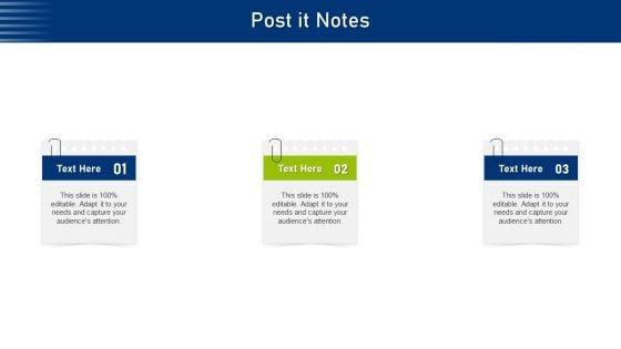 Six Components For Consumer Centric Techniques Post It Notes Ppt Summary Example Introduction PDF