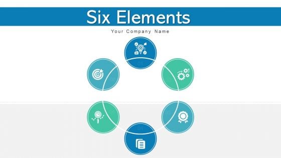 Six Elements Financial Performance Ppt PowerPoint Presentation Complete Deck With Slides