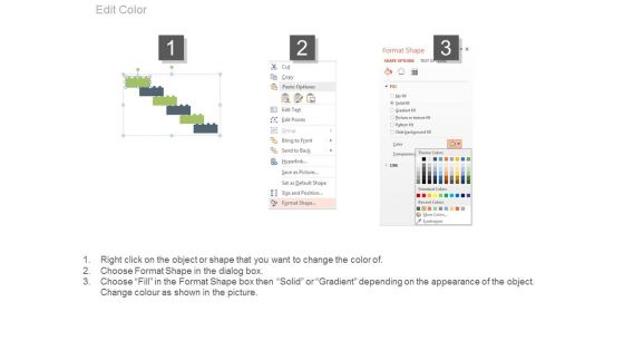 Six Lego Steps With Business Icons Powerpoint Slides