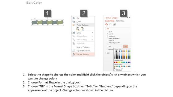 Six Linear Steps With Icons Diagram Powerpoint Slides