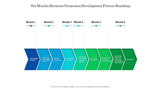 Six Months Business Promotion Development Process Roadmap Rules