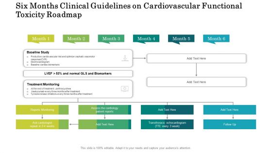 Six Months Clinical Guidelines On Cardiovascular Functional Toxicity Roadmap Inspiration