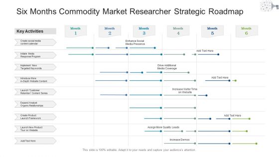 Six Months Commodity Market Researcher Strategic Roadmap Rules