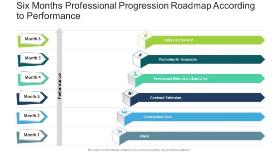 Six Months Professional Progression Roadmap According To Performance Rules