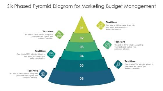 six phased pyramid diagram for marketing budget management ppt powerpoint presentation infographics portfolio pdf six phased pyramid diagram for marketing budget management ppt powerpoint presentation infographics portfolio pdf