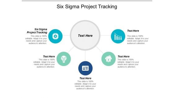 Six Sigma Project Tracking Ppt PowerPoint Presentation File Slides Cpb