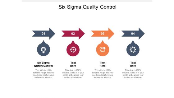 Six Sigma Quality Control Ppt PowerPoint Presentation File Demonstration Cpb Pdf