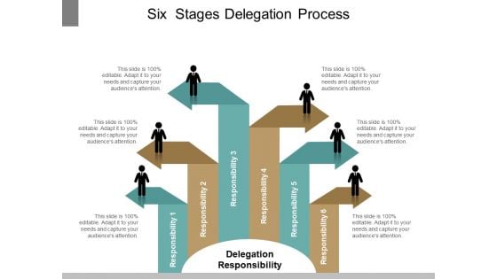 Six Stages Delegation Process Ppt PowerPoint Presentation Outline Outfit