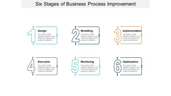 Six Stages Of Business Process Improvement Ppt PowerPoint Presentation Icon Background Designs Six Stages Of Business Process Improvement Ppt PowerPoint Presentation Icon Background Designs