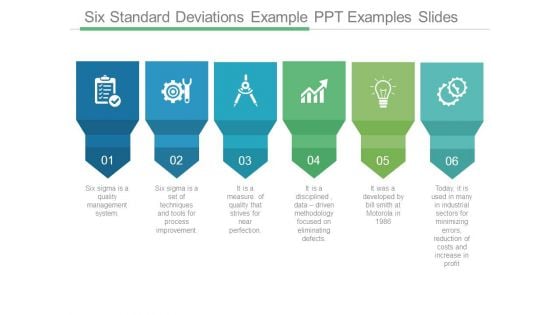 Six Standard Deviations Example Ppt Examples Slides