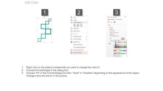 Six Steps Business Chart With Icons Powerpoint Template