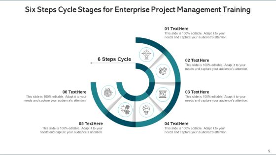 Six Steps Cycle Team Communication Ppt PowerPoint Presentation Complete Deck With Slides Slide09
