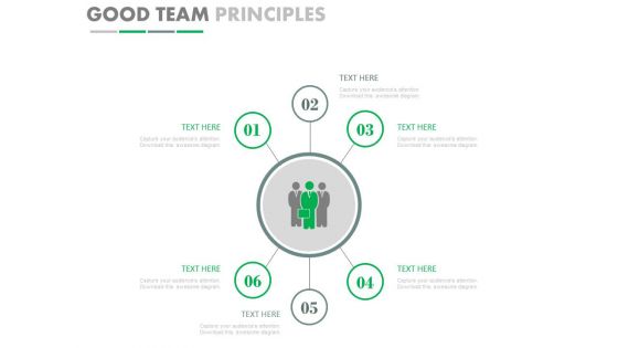 Six Steps For Team Planning Powerpoint Slides