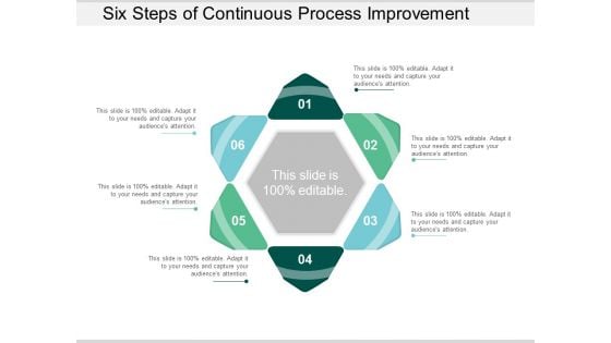 Six Steps Of Continuous Process Improvement Ppt Powerpoint Presentation Infographic Template Graphics Design Six Steps Of Continuous Process Improvement Ppt Powerpoint Presentation Infographic Template Graphics Design