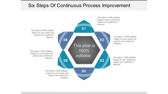 Six Steps Of Continuous Process Improvement Ppt PowerPoint Presentation Summary Graphics Example Six Steps Of Continuous Process Improvement Ppt PowerPoint Presentation Summary Graphics Example
