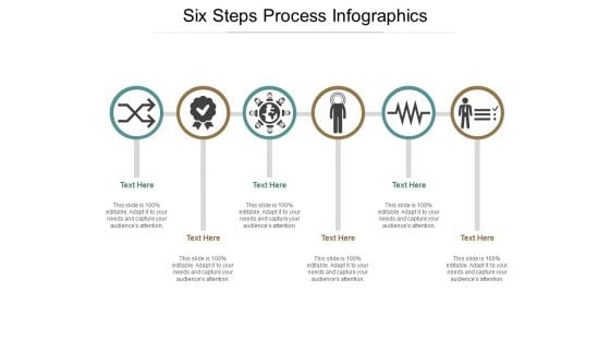 Six Steps Process Infographics Ppt Powerpoint Presentation Gallery Graphics