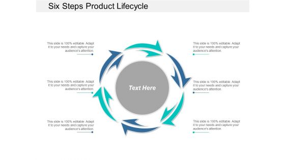 Six Steps Product Lifecycle Ppt Powerpoint Presentation Pictures Layout