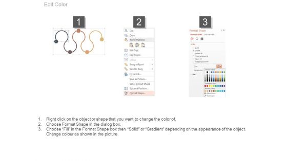 Six Steps Spiral Chart With Business Icons Powerpoint Template