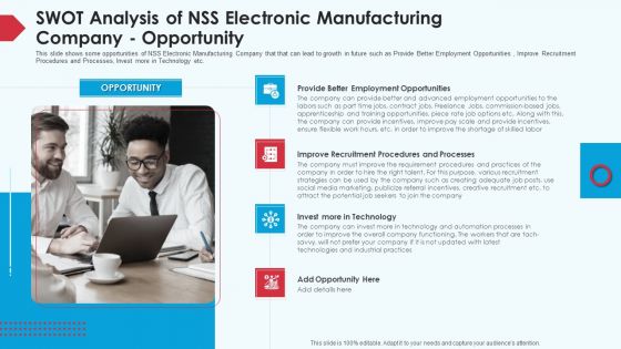 Skill Shortage In A Production Firm Case Study Solution SWOT Analysis Of NSS Electronic Manufacturing Company Opportunity Designs PDF