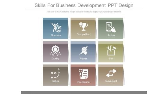Skills For Business Development Ppt Design