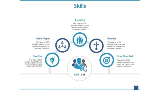 Skills Ppt PowerPoint Presentation Model Infographics