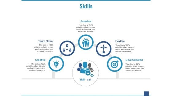 Skills Ppt PowerPoint Presentation Model Infographics