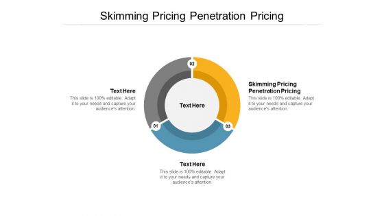 Skimming Pricing Penetration Pricing Ppt PowerPoint Presentation Model Example File Cpb