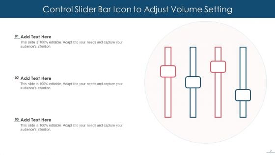 Slider Icon Ppt PowerPoint Presentation Complete Deck With Slides