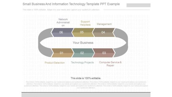 Small Business And Information Technology Template Ppt Example