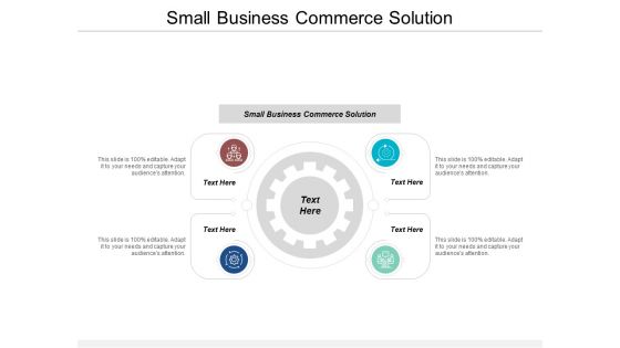 Small Business Commerce Solution Ppt PowerPoint Presentation Styles Background Image Cpb