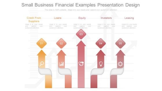 Small Business Financial Examples Presentation Design