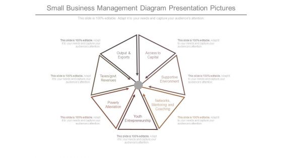 Small Business Management Diagram Presentation Pictures