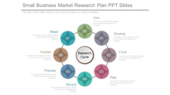Small Business Market Research Plan Ppt Slides Small Business Market Research Plan Ppt Slides