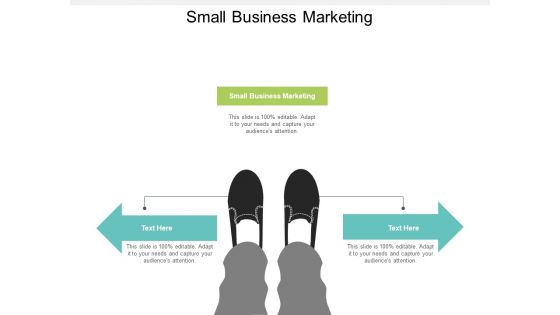 Small Business Marketing Ppt PowerPoint Presentation Visual Aids Inspiration Cpb
