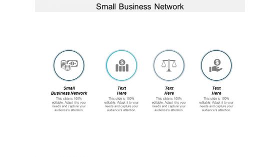 Small Business Network Ppt PowerPoint Presentation Outline Influencers Cpb