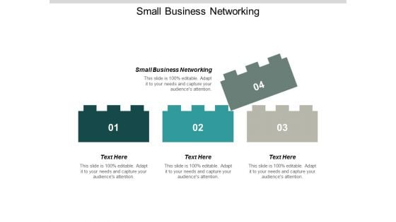 Small Business Networking Ppt PowerPoint Presentation Show Images Cpb