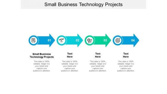Small Business Technology Projects Ppt PowerPoint Presentation Styles Graphics Template Cpb