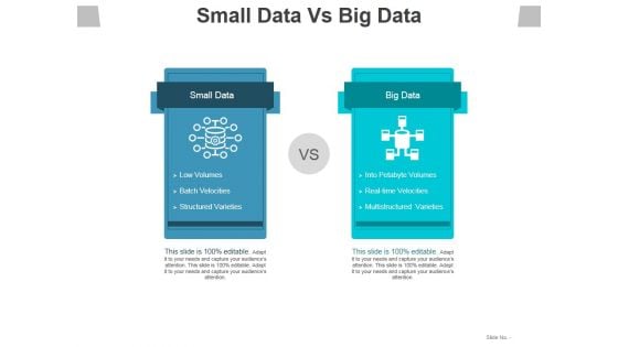 Small Data Vs Big Data Ppt PowerPoint Presentation Icon Model