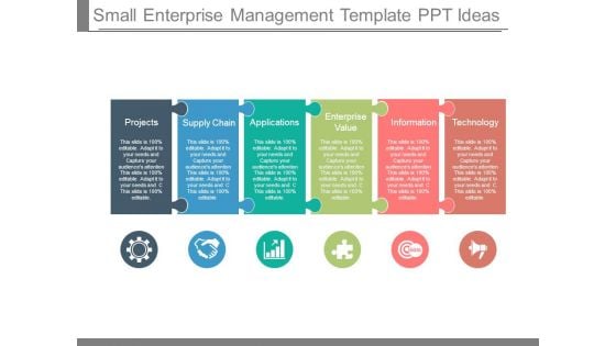 Small Enterprise Management Template Ppt Ideas