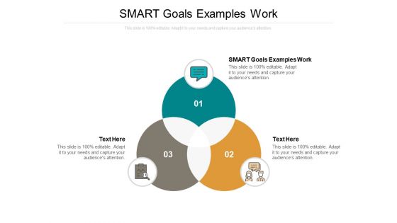 Smart Goals Examples Work Ppt PowerPoint Presentation Summary Format Ideas Cpb