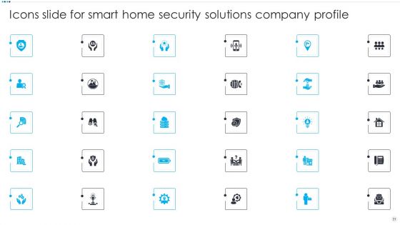 Smart Home Security Solutions Company Profile Ppt PowerPoint Presentation Complete Deck With Slides