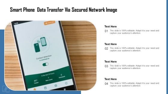 Smart Phone Data Transfer Via Secured Network Image Ppt Show Graphics PDF Smart Phone Data Transfer Via Secured Network Image Ppt Show Graphics PDF
