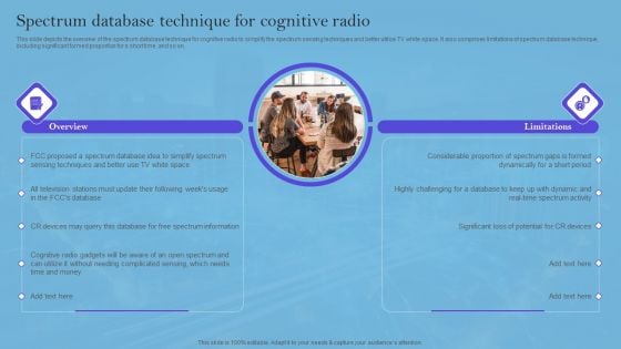 Smart Wireless Sensor Networks Spectrum Database Technique For Cognitive Radio Icons PDF