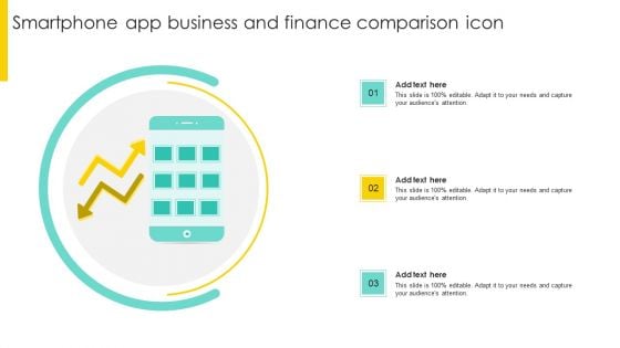 Smartphone App Business And Finance Comparison Icon Pictures PDF