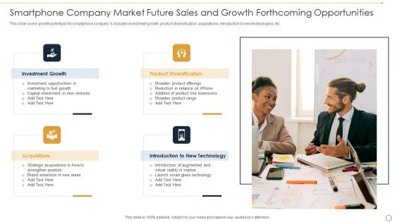 Smartphone Company Market Future Sales And Growth Forthcoming Opportunities Ppt Portfolio Deck PDF Smartphone Company Market Future Sales And Growth Forthcoming Opportunities Ppt Portfolio Deck PDF