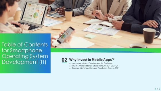 Smartphone Operating System Development IT Ppt PowerPoint Presentation Complete Deck With Slides Slide08