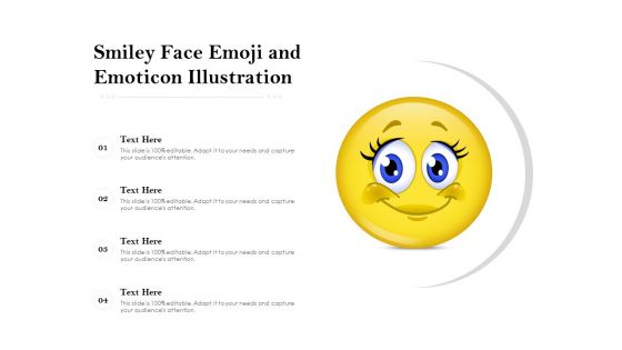 Smiley Face Emoji And Emoticon Illustration Ppt PowerPoint Presentation Gallery Format Ideas PDF