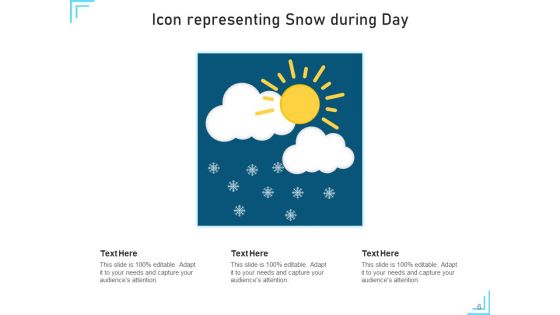 Snowflakes Icon Cloud Circle Ppt PowerPoint Presentation Complete Deck