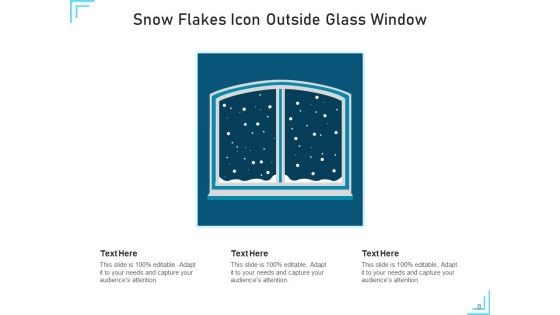 Snowflakes Icon Cloud Circle Ppt PowerPoint Presentation Complete Deck