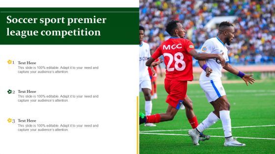 Soccer Sport Premier League Competition Ppt PowerPoint Presentation File Backgrounds PDF